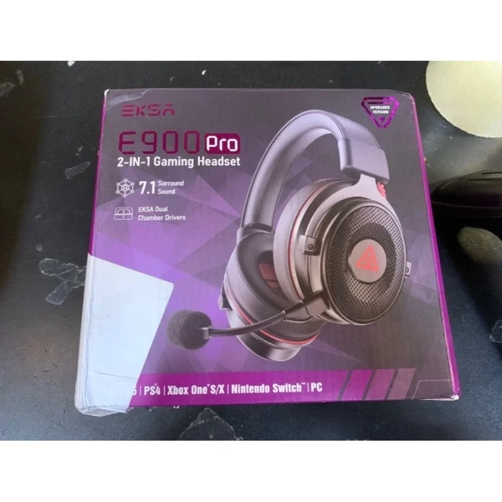 EKSA | Video Games &amp; Consoles | Eksa E90 Pro Gaming Headset 7 Surround ...